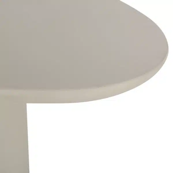ΤΡΑΠΕΖΙ ΤΡΑΠΕΖΑΡΙΑΣ ΟΒΑΛ BRECCAN HM6577.02 ΜΠΕΖ FIBER CEMENT 240x100x75Υεκ. - Image 5