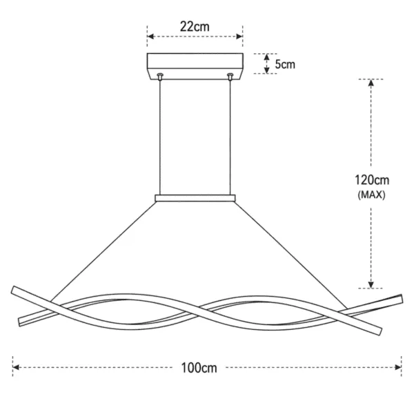 Twist Φωτιστικο LED CCT 6