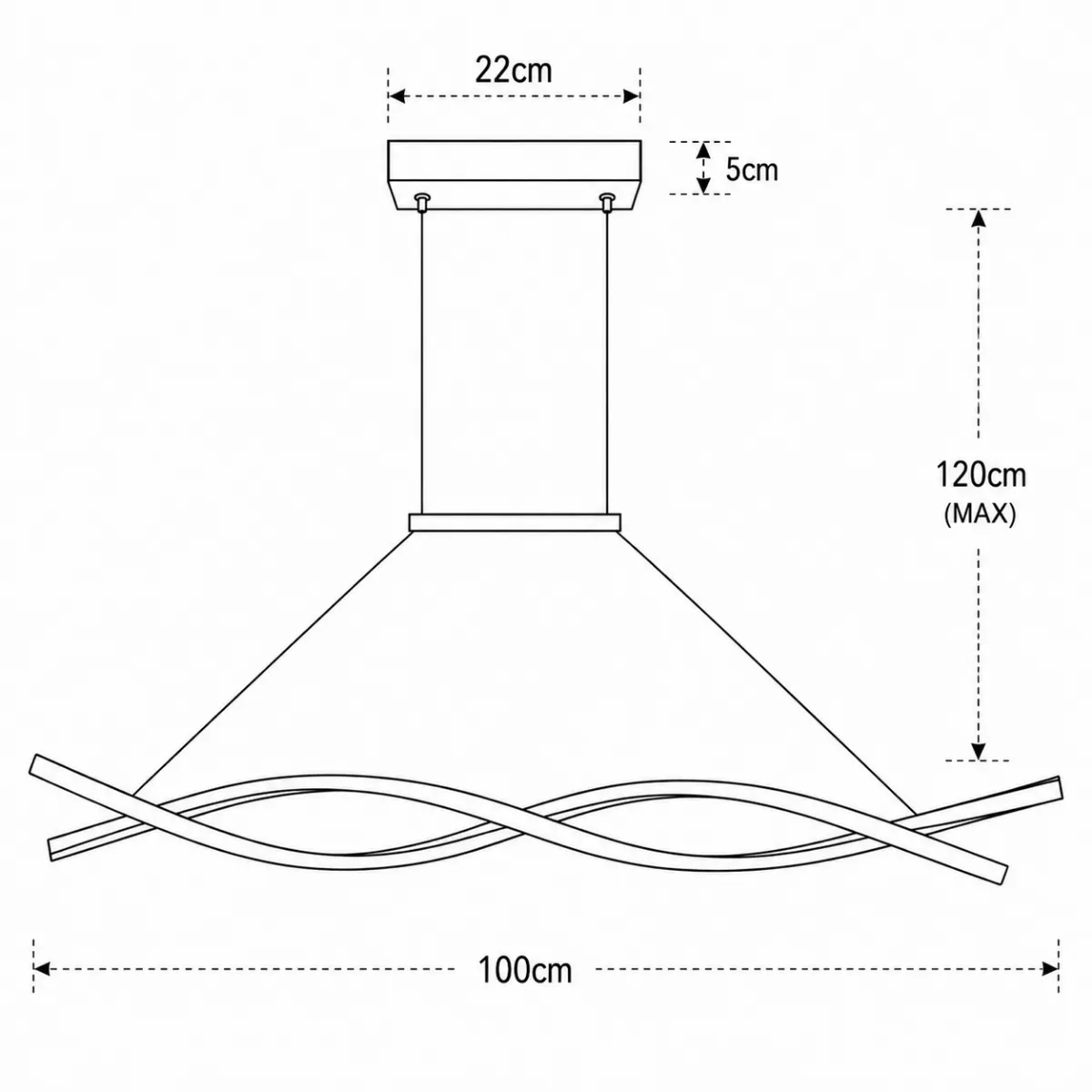 Twist Φωτιστικο LED CCT 6