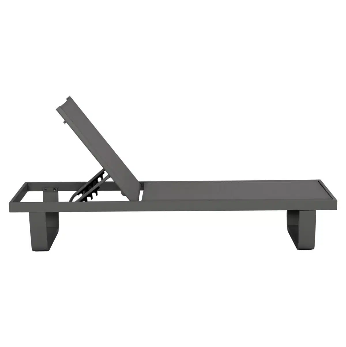 ΞΑΠΛΩΣΤΡΑ ΑΛΟΥΜΙΝΙΟΥ ΜΕ ΥΦΑΣΜΑ TESLIN RICKON HM6292.01 ΣΕ ΓΚΡΙ 198x61,5x97Υεκ. - Image 3