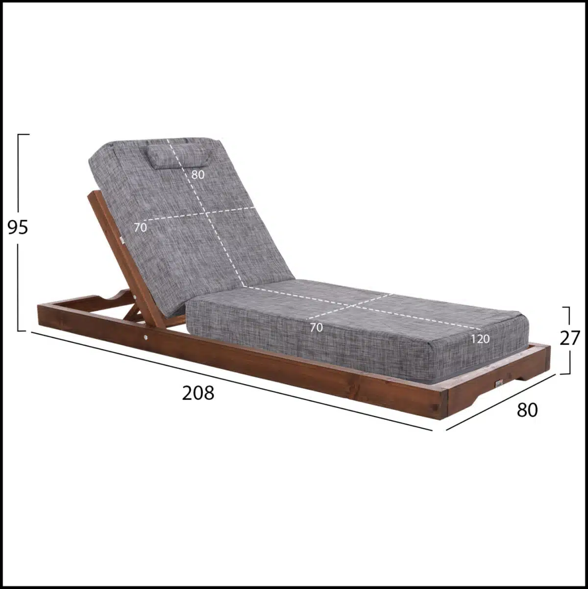 ΞΑΠΛΩΣΤΡΑ IKARIA HM10622.05 ΠΕΥΚΟ ΣΕ ΚΑΡΥΔΙ-ΓΚΡΙ TEXTILEΝΕ-ΜΑΞΙΛΑΡΙ 20εκ. - Image 2