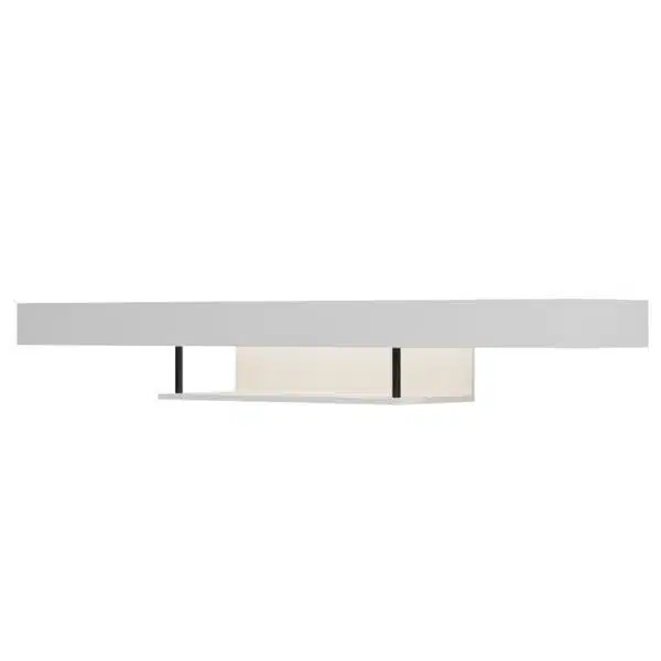 ΕΠΙΠΛΟ ΤΗΛΕΟΡΑΣΗΣ ΤΟΙΧΟΥ ME LED SAVOR HM18381.02 ΜΕΛΑΜΙΝΗ ΛΕΥΚΗ 150x29,5x22Υεκ - Image 5