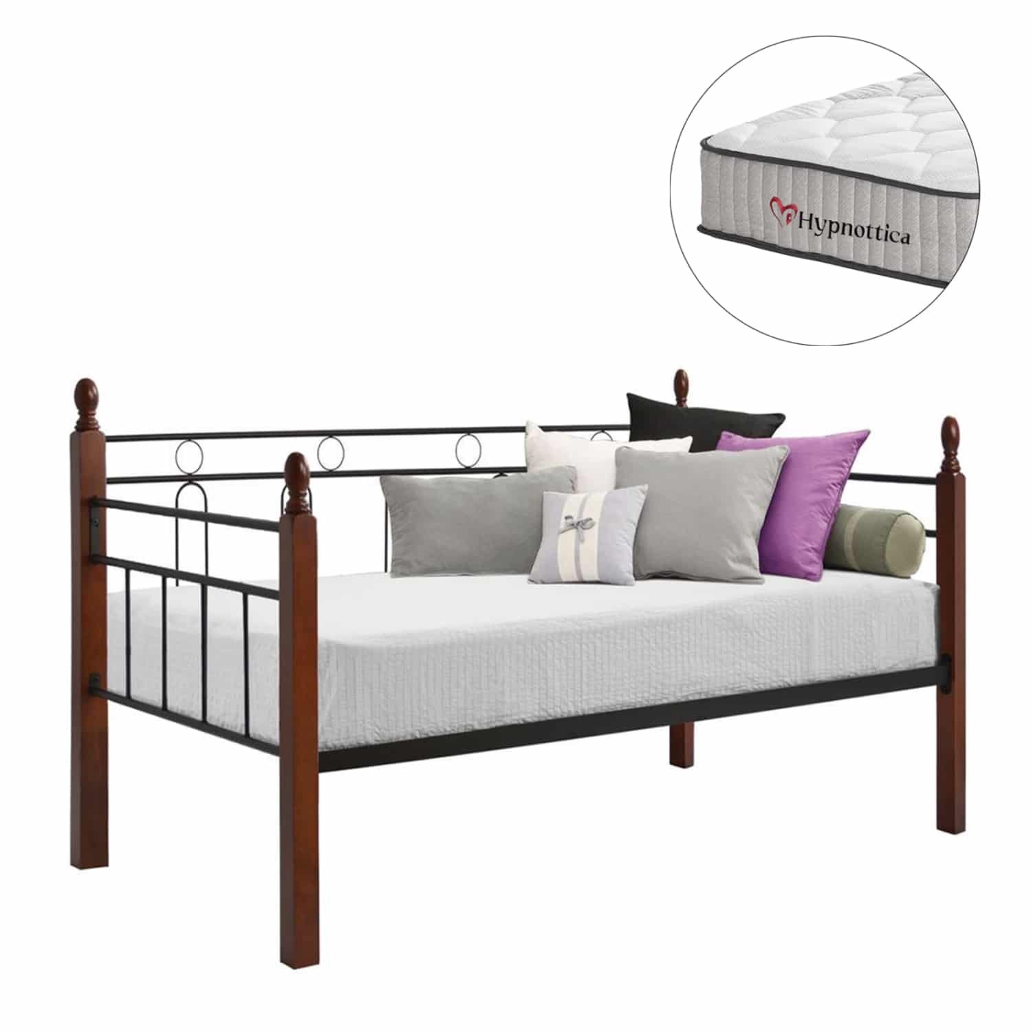 ΚΑΝΑΠΕΣ ΚΡΕΒΑΤΙ ΜΕ ΣΤΡΩΜΑ REVEN HM10755 ΜΕΤΑΛΛΟ & RUBBERWOOD ΣΕ DIRTY OAK--ΣΤΡΩΜΑ 90Χ190εκ ΚΑΝΑΠΕΣ ΚΡΕΒΑΤΙ ΜΕ ΣΤΡΩΜΑ REVEN HM10755 ΜΕΤΑΛΛΟ & RUBBERWOOD ΣΕ DIRTY OAK--ΣΤΡΩΜΑ 90Χ190εκ