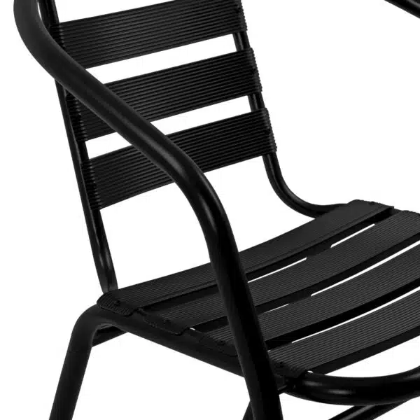 ΣΕΤ ΤΡΑΠΕΖΑΡΙΑΣ 3ΤΜΧ LAURA HM10467.03 ΚΑΡΕΚΛΕΣ ΜΕΤΑΛ. & ΑΛΟΥΜ. & ΤΡΑΠΕΖΙ Φ60εκ ΜΑΥΡΟ - Image 7