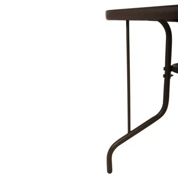 ΣΕΤ ΤΡΑΠΕΖΑΡΙΑΣ ΕΞ.ΧΩΡΟΥ 5ΤΜΧ ADAM HM10565.02 ΜΕΤΑΛΛΟ & TEXTILENE--ΚΑΦΕ - Image 9