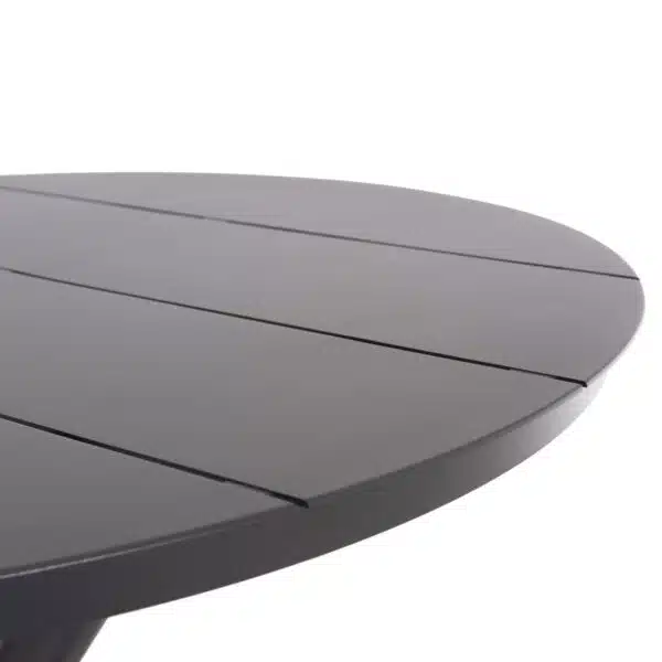 ΣΕΤ ΤΡΑΠΕΖΑΡΙΑΣ ΕΞ.ΧΩΡΟΥ 5ΤΜΧ HIGER HM10836.01 ΑΛΟΥΜΙΝΙΟ & TEXTILENE--ΓΚΡΙ - Image 4