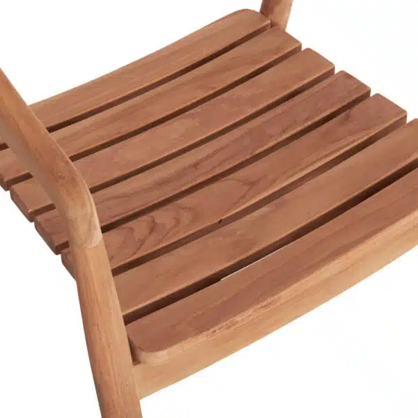 ΣΕΤ ΤΡΑΠΕΖΑΡΙΑΣ ΕΞ.ΧΩΡΟΥ 5ΤΜΧ EBENIZER HM10915 ΞΥΛΟ TEAK ΣΕ ΦΥΣΙΚΟ - Image 7