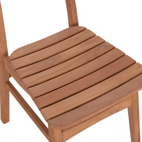ΣΕΤ ΤΡΑΠΕΖΑΡΙΑΣ ΕΞ.ΧΩΡΟΥ 5ΤΜΧ ROBBIE ΗΜ10926 ΞΥΛΟ TEAK ΣΕ ΦΥΣΙΚΟ - Image 8