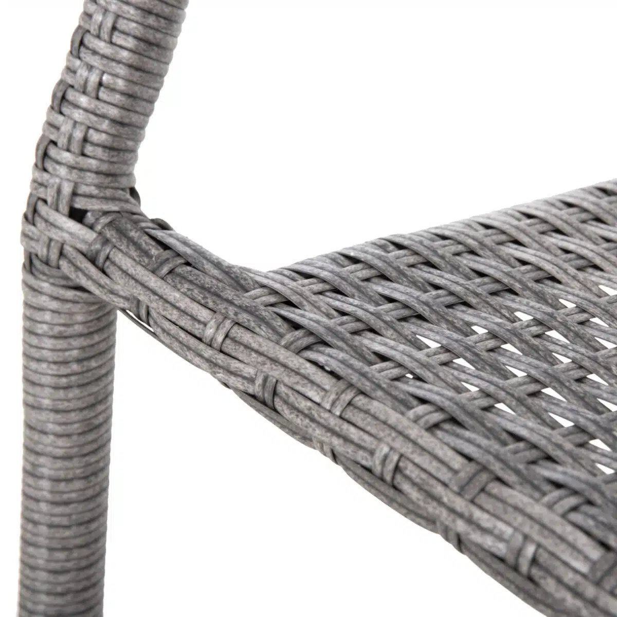 ΣΕΤ ΤΡΑΠΕΖΑΡΙΑΣ ΕΞ.ΧΩΡΟΥ 5ΤΜΧ MORNER HM21008 ΜΕΤΑΛΛΟ & WICKER ΣΕ ΓΚΡΙ - Image 6