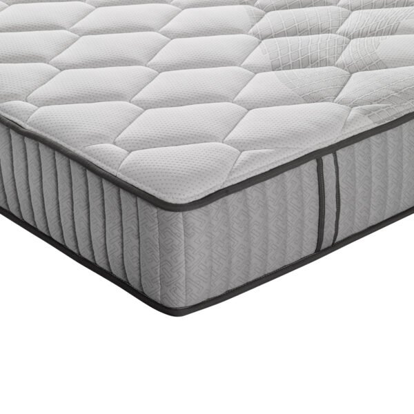 ΚΡΕΒΑΤΙ ΜΕ ΣΤΡΩΜΑ BECCA HM10760.02 ΓΚΡΙ ΥΦΑΣΜΑ--ΓΙΑ 150x200εκ - Image 6