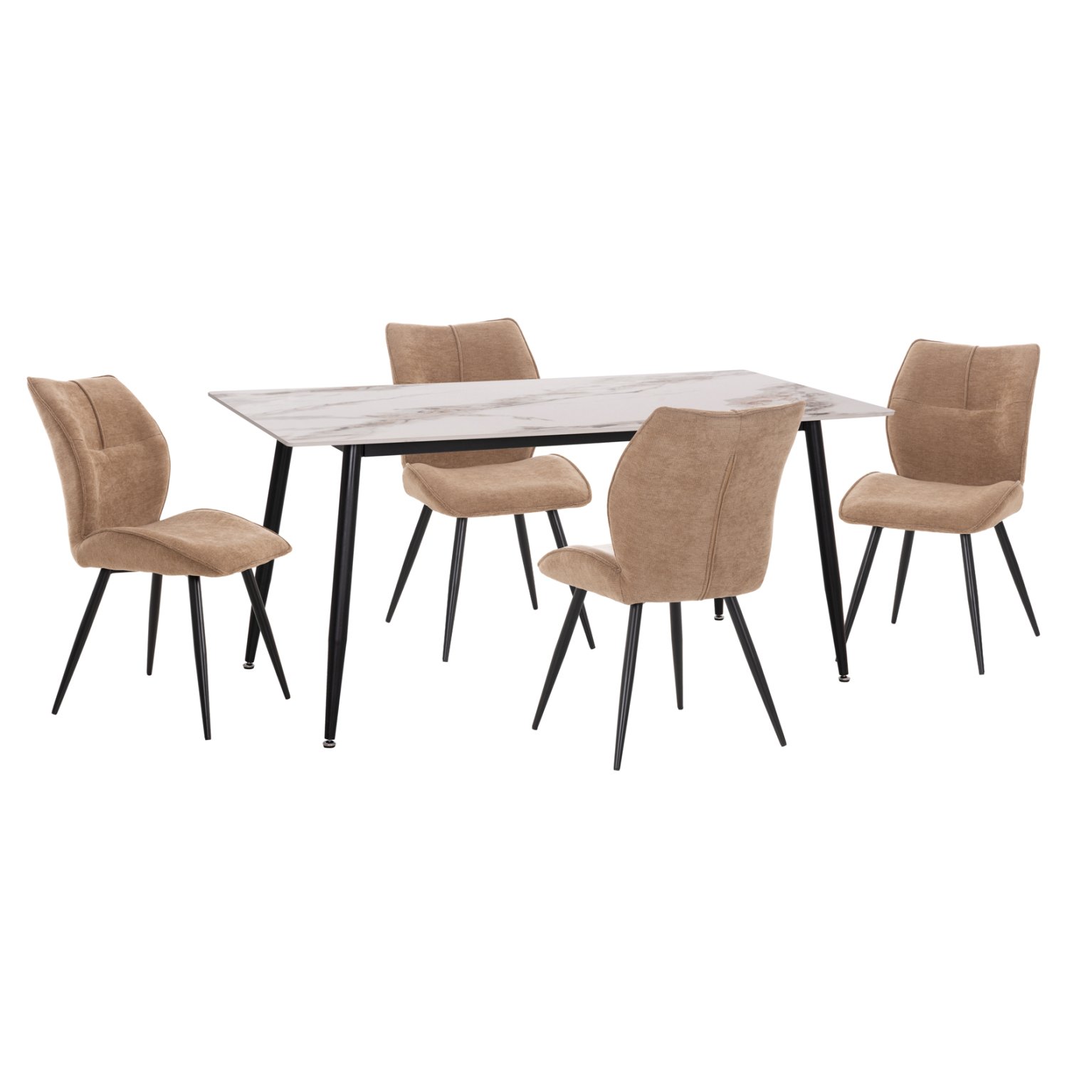 ΣΕΤ ΤΡΑΠΕΖΑΡΙΑΣ 5ΤΜΧ GAFF HM10953.03 ΚΕΡΑΜΙΚΟ TOP--ΥΦΑΣΜΑ TAUPE & ΜΕΤΑΛ.ΠΟΔΙΑ ΜΑΥΡΑ ΣΕΤ ΤΡΑΠΕΖΑΡΙΑΣ 5ΤΜΧ GAFF HM10953.03 ΚΕΡΑΜΙΚΟ TOP--ΥΦΑΣΜΑ TAUPE & ΜΕΤΑΛ.ΠΟΔΙΑ ΜΑΥΡΑ