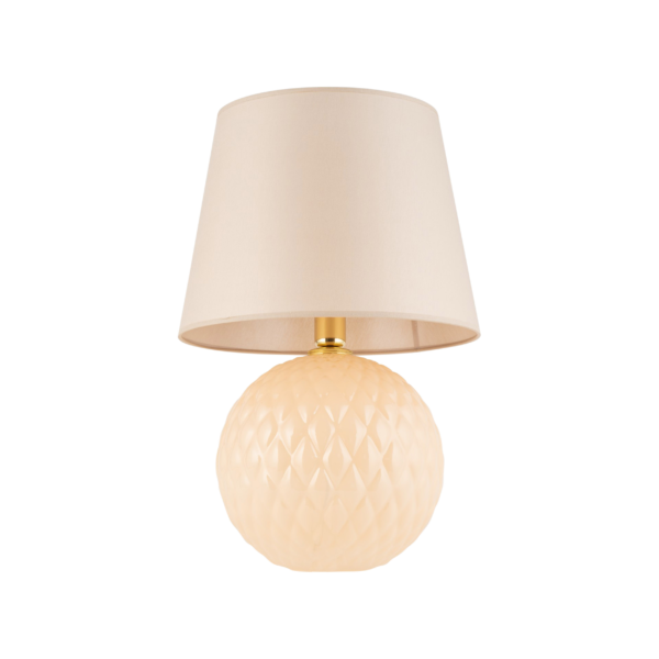 TK LIGHTING TABLE LAMP SANTANA 5591 1XE27 ECRU