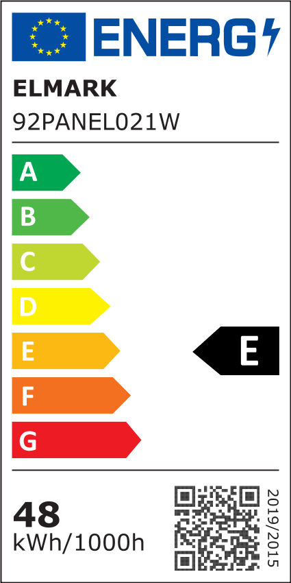 48W LED Πάνελ Λευκό Ημέρας (4000K) 295x1195mm Λευκό Πλαίσιο Elmark - Image 6
