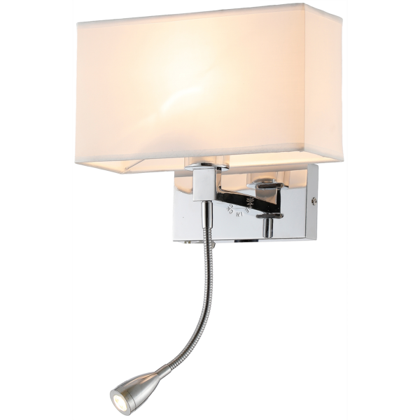 ROSA LED WALL LAMP 3W 4000K + 1XE27