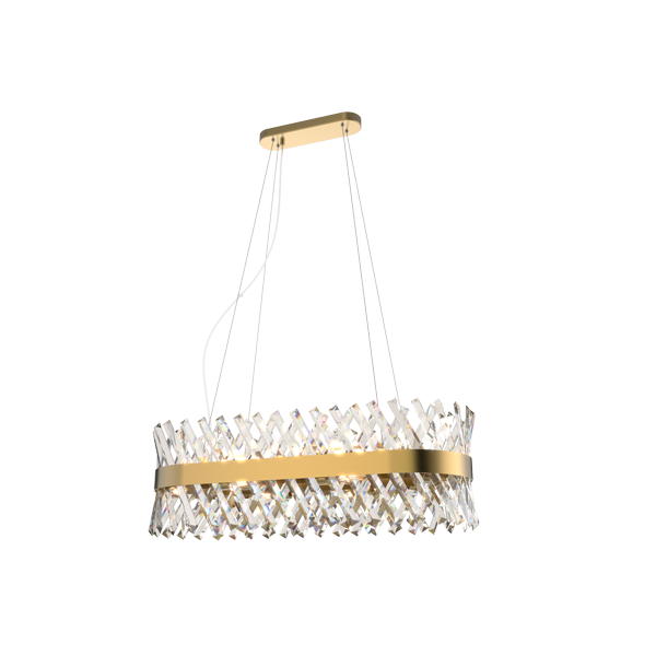 WILLIAM CHANDELIER 12xE14 GOLD