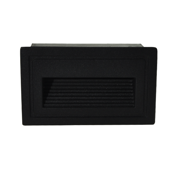 GRF012 LED 2W 4000K IP65 ΜΑΥΡΟ