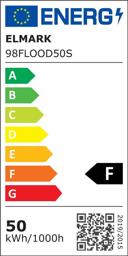 Elmark Προβολέας LED με Σταντ και Φις 50W 5500K - Image 6