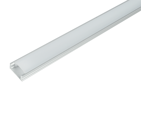 ELM718/1-1000 ΠΡΟΦΙΛ ΑΛΟΥΜΙΝΙΟΥ ΓΙΑ LED ΤΑΙΝΙΑ ΜΕ ΜΑΤ ΑΝΑΚΛΑΣΤΗΡΑ 1M