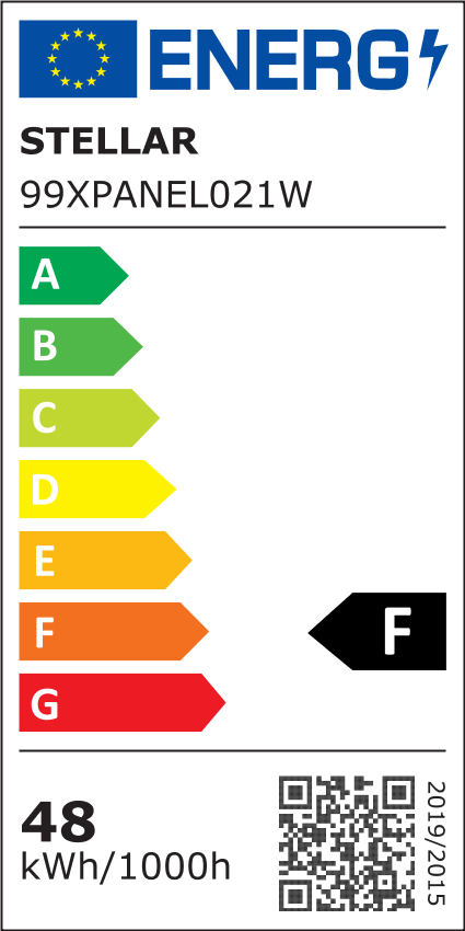 48W LED Πάνελ 295x1195mm Λευκό Ημέρας (4000K) Λευκό Πλαίσιο Stellar - Image 4