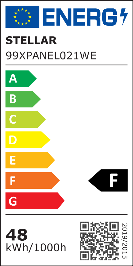 48W LED Πάνελ 295x1195mm Λευκό Ημέρας (4000K) Λευκό Πλαίσιο με Μπαταρία Ασφαλείας Stellar - Image 4
