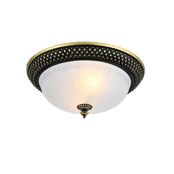 PETRA S ΠΛΑΦΟΝΙΕΡΑ 2XE27 320mm ΜΑΥΡΟ
