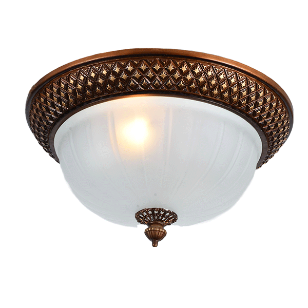 PETRA L ΠΛΑΦΟΝΙΕΡΑ 3XE27 480mm ΜΠΡΟΝΖΕ