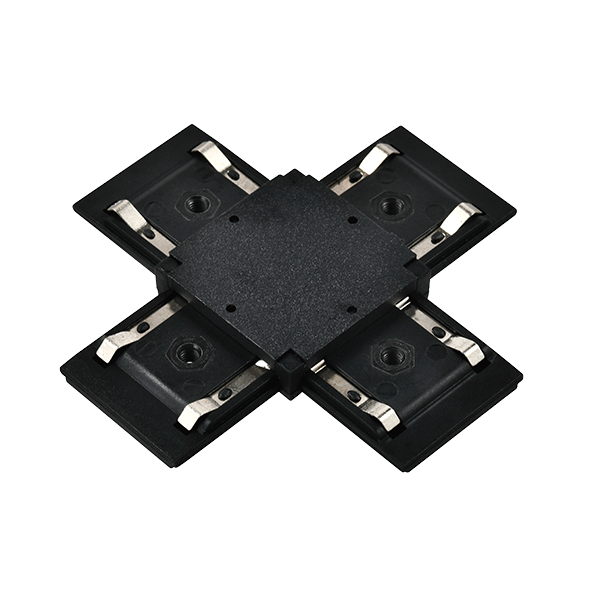EL-XC X-CONNECTOR FOR ULTRA SLIM MAGN. RAIL GOLD