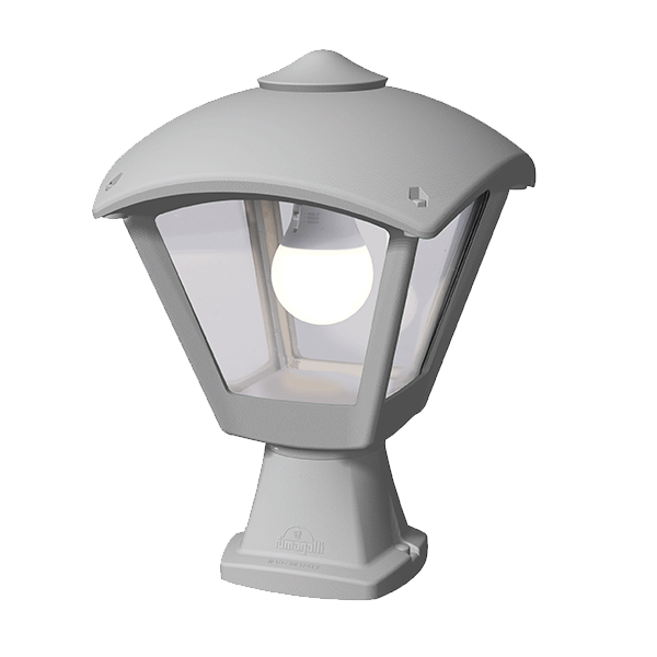 DARIO 250 GARDEN FLOOR LAMP 1XE27 IP55 GREY