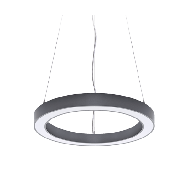 RINGS LED ΣΤΡΟΓΓΥΛΟ ΦΩΤΙΣΤΙΚΟ 63W 4000K D1150 ΓΚΡΙ