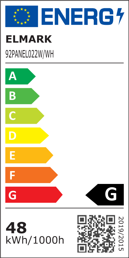 48W LED Πάνελ Τετράγωνο Εξωτερικό 595x595x35mm Λευκό Ημέρας (4000K) Elmark - Image 4