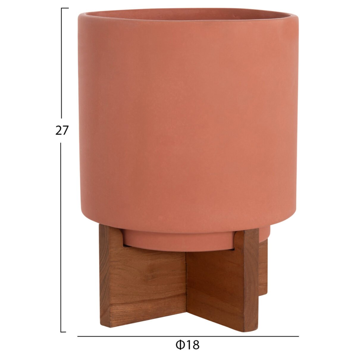 ΣΕΤ 3 ΓΛΑΣΤΡΕΣ ΜΕ TEAK ΒΑΣΕΙΣ TANTI HM4685 FIBER CEMENT ΣΕ 3 ΧΡΩΜΑΤΑ - Image 2