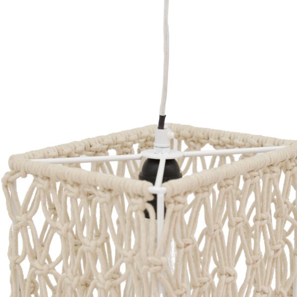 Φωτιστικό οροφής Maton Inart E27 φυσικό 30x22x110εκ - Image 3