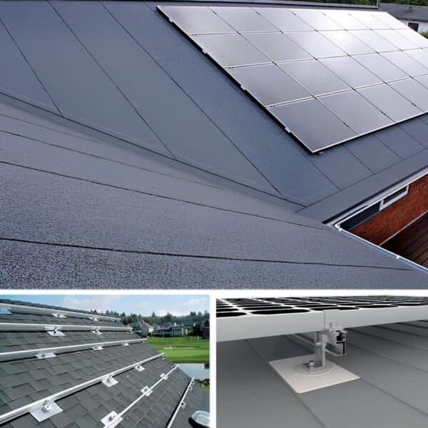 Elmark Σύστημα Στήριξης Για Ασφαλτική Στέγη Bitumen Roof 30KW – Σετ Για Πάνελ 580W 42358030PSR