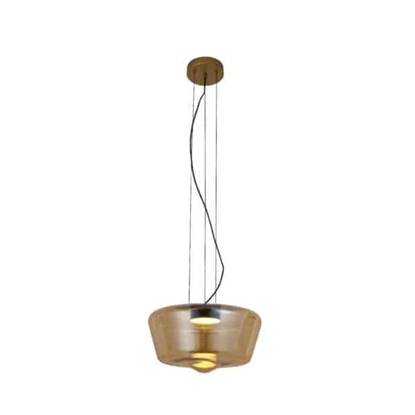 ΚΡΕΜΑΣΤΟ ΦΩΤΙΣΤΙΚΟ ACA HM2460AM ΜΑΥΡΟ ΚΕΧΡΙΜΠΑΡΙ LED 12W 3000K IP20 D42XH120CM