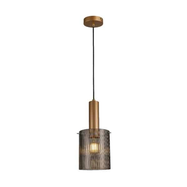 ΚΡΕΜΑΣΤΟ ΦΩΤΙΣΤΙΚΟ ACA HM2504015 ΧΡΥΣΟ ΦΙΜΕ 1XGU10X50W IP20 D15XH120CM