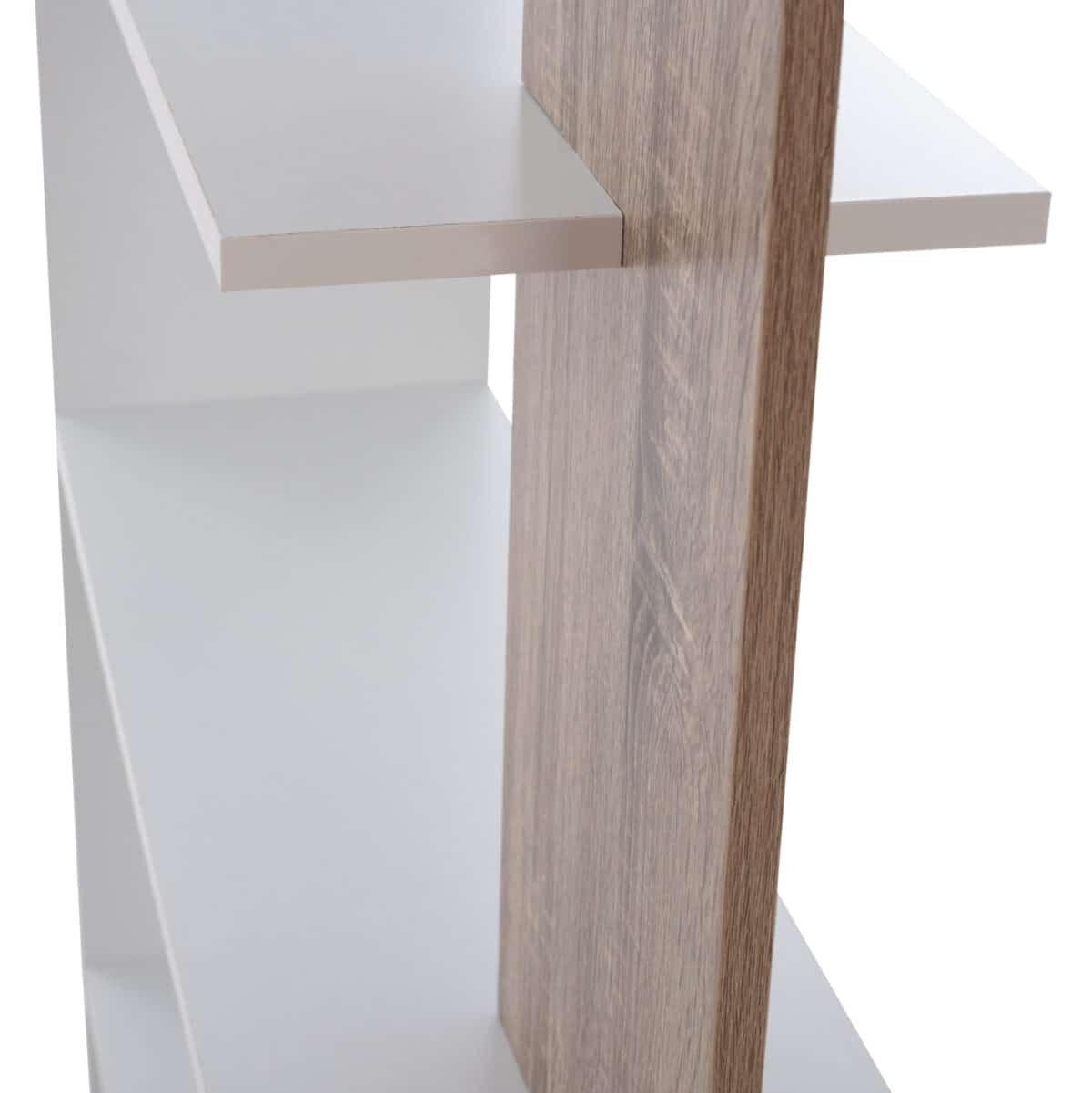 ΒΙΒΛΙΟΘΗΚΗ HARVEY HM8770 80X23X141 ΛΕΥΚΟ - Image 7