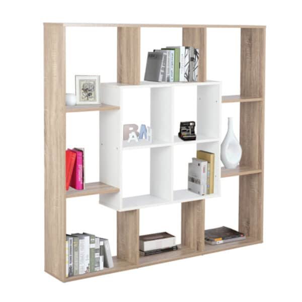 ΒΙΒΛΙΟΘΗΚΗ BRODY HM8771.01 136X22X136 ΛΕΥΚΟ
