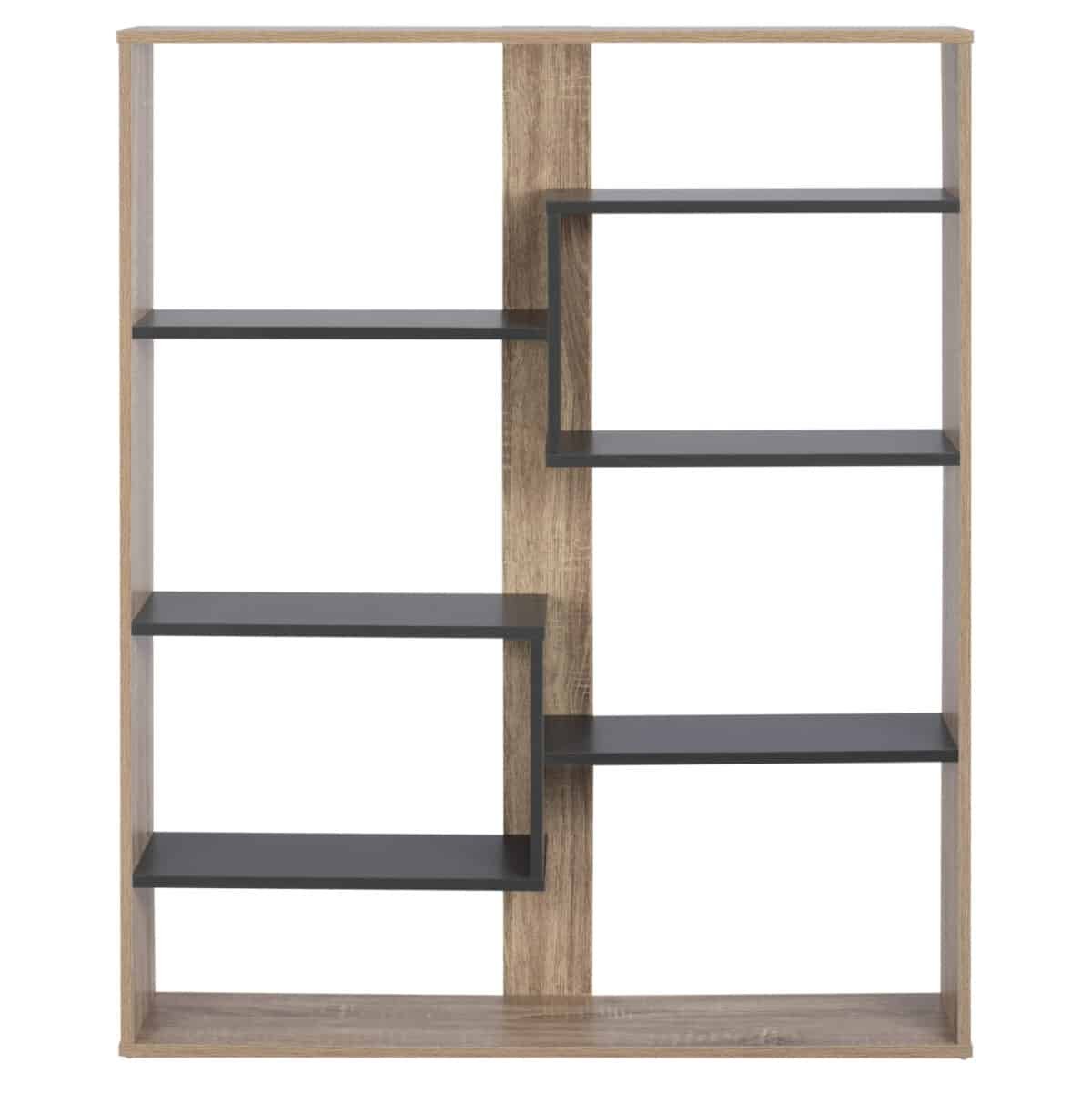 ΒΙΒΛΙΟΘΗΚΗ MARCELINE HM8772.02 100Χ21Χ124,5 ΓΚΡΙ - Image 3
