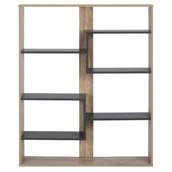 ΒΙΒΛΙΟΘΗΚΗ MARCELINE HM8772.02 100Χ21Χ124,5 ΓΚΡΙ - Image 3