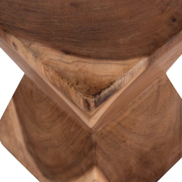 ΒΟΗΘΗΤΙΚΟ ΣΚΑΜΠΟ ANVIL HM9756.11 ΞΥΛΟ SUAR ΣΕ ΦΥΣΙΚΟ ΧΡΩΜΑ 31x31x45Yεκ. - Image 7