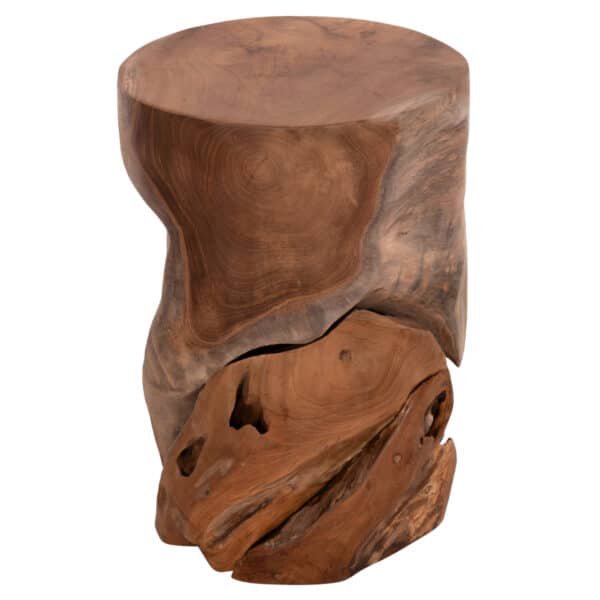 ΒΟΗΘΗΤΙΚΟ ΣΚΑΜΠΟ/ΤΡΑΠΕΖΑΚΙ STOMP HM9350.11 ΞΥΛΟ TEAK-ΦΥΣΙΚΟ Φ30x45Υεκ.