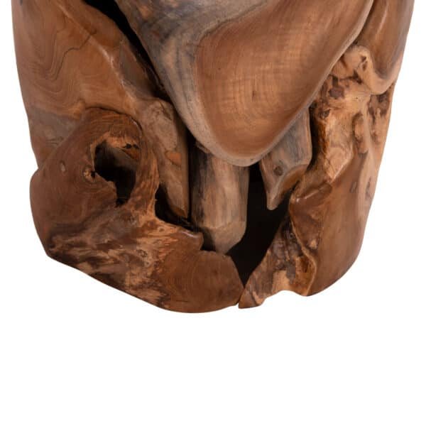 ΒΟΗΘΗΤΙΚΟ ΣΚΑΜΠΟ/ΤΡΑΠΕΖΑΚΙ STOMP HM9350.11 ΞΥΛΟ TEAK-ΦΥΣΙΚΟ Φ30x45Υεκ. - Image 9