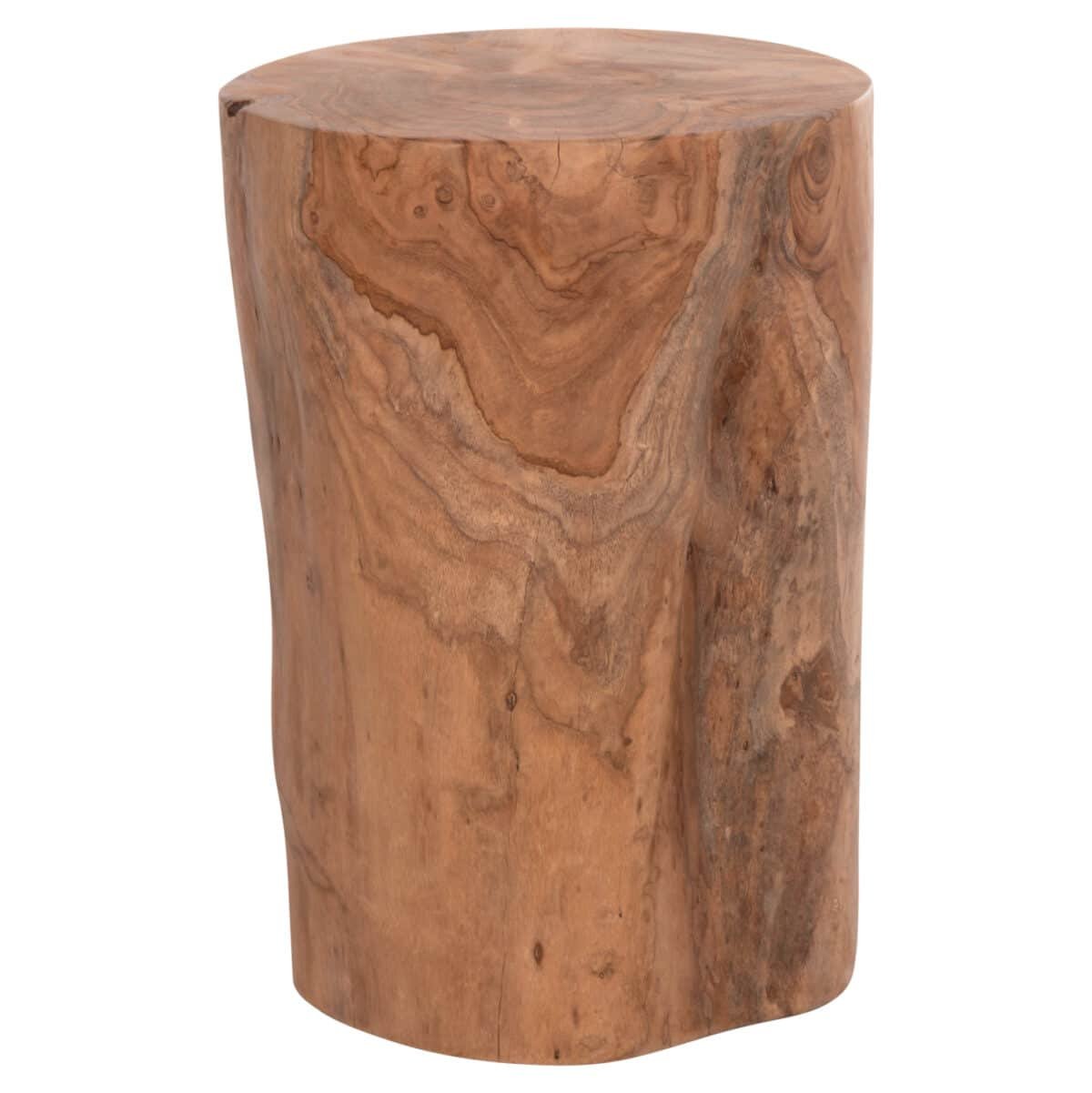ΒΟΗΘΗΤΙΚΟ ΤΡΑΠΕΖΑΚΙ/ΣΚΑΜΠΟ TRONCO HM9374.21 ΞΥΛΟ TEAK--ΦΥΣΙΚΟ Φ30x45Υεκ. - Image 4