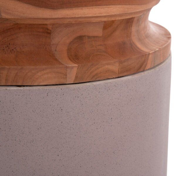 ΔΙΑΚΟΣΜΗΤΙΚΑ ΒΑΖΑ ΔΑΠΕΔΟΥ 2ΤΜΧ LINTER HM21140.04 FIBER CEMENT TAUPE-ΞΥΛΟ ΤΕΑΚ 47Υ & 60Υεκ - Image 6