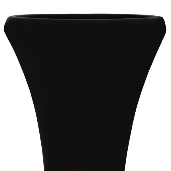 ΔΙΑΚΟΣΜΗΤΙΚΟ ΒΑΖΟ ΔΑΠΕΔΟΥ NEBULA HM4660.01S FIBER CEMENT Φ45x115Υεκ ΜΑΥΡΟ--ΞΥΛΟ ΤΕΑΚ - Image 4