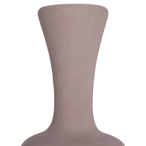ΔΙΑΚΟΣΜΗΤΙΚΟ ΒΑΖΟ ΔΑΠΕΔΟΥ NEBULA HM4660.05L FIBER CEMENT TAUPE--ΞΥΛΟ ΤΕΑΚ Φ45x172Υεκ - Image 4