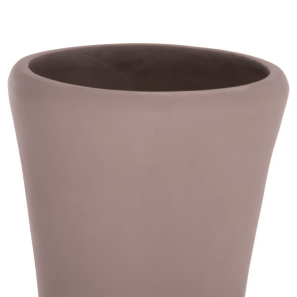 ΔΙΑΚΟΣΜΗΤΙΚΟ ΒΑΖΟ ΔΑΠΕΔΟΥ NEBULA HM4660.05M FIBER CEMENT TAUPE--ΞΥΛΟ ΤΕΑΚ Φ45x148Υεκ - Image 7