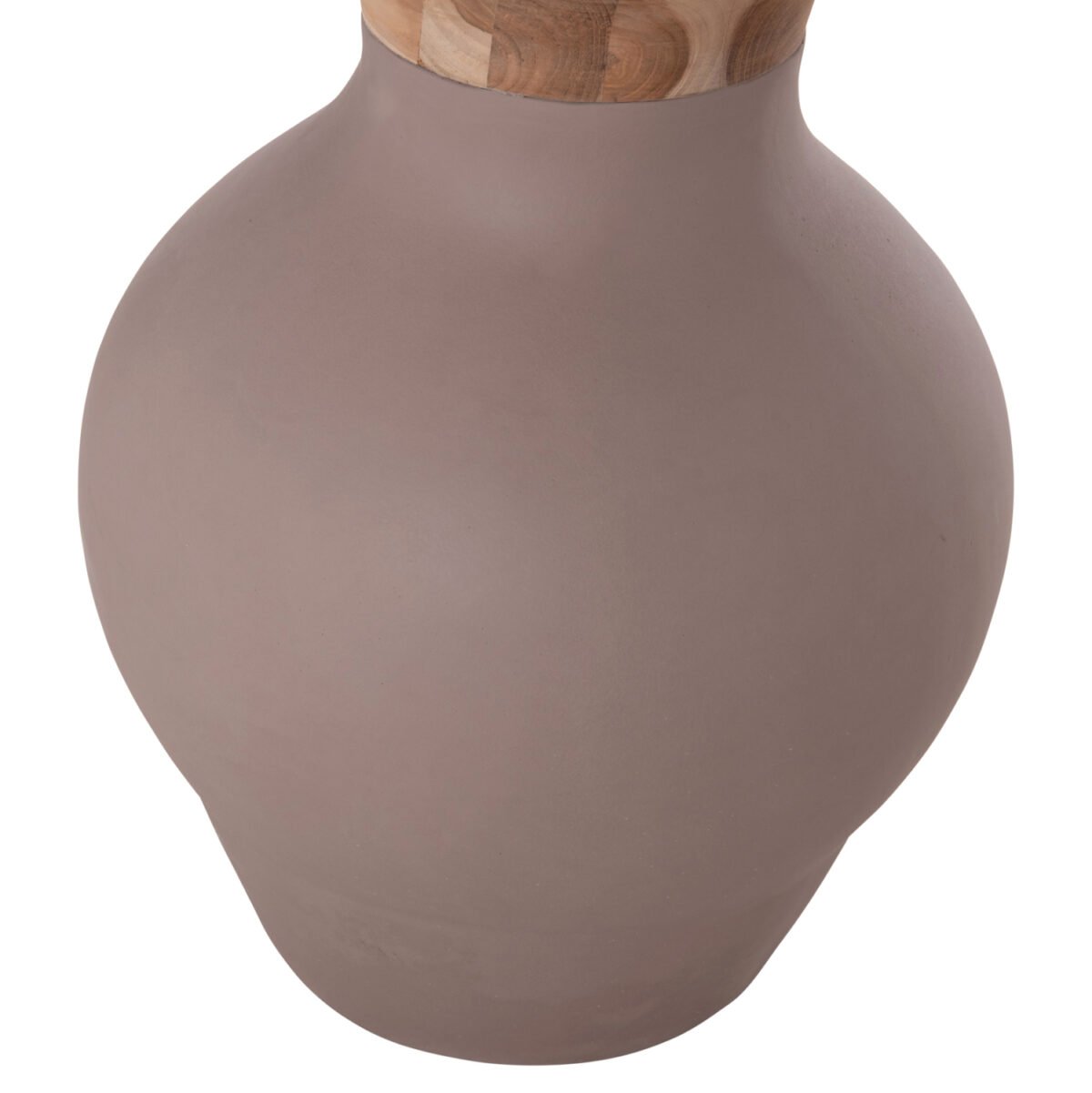 ΔΙΑΚΟΣΜΗΤΙΚΟ ΒΑΖΟ ΔΑΠΕΔΟΥ NEBULA HM4660.05M FIBER CEMENT TAUPE--ΞΥΛΟ ΤΕΑΚ Φ45x148Υεκ - Image 10