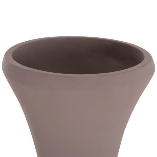 ΔΙΑΚΟΣΜΗΤΙΚΟ ΒΑΖΟ ΔΑΠΕΔΟΥ NEBULA HM4660.05S FIBER CEMENT TAUPE--ΞΥΛΟ ΤΕΑΚ Φ45x115Υεκ - Image 7