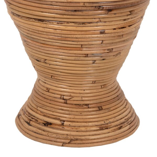 ΔΙΑΚΟΣΜΗΤΙΚΟ ΒΑΖΟ ΔΑΠΕΔΟΥ HM7852 RATTAN ΣΕ ΦΥΣΙΚΟ Φ30x100Yεκ. - Image 6